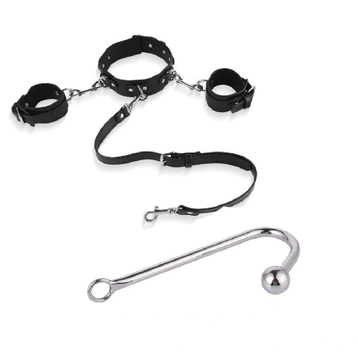 Collar Cuffs Hook Elegant and 5334 with Beaded Anal 0823